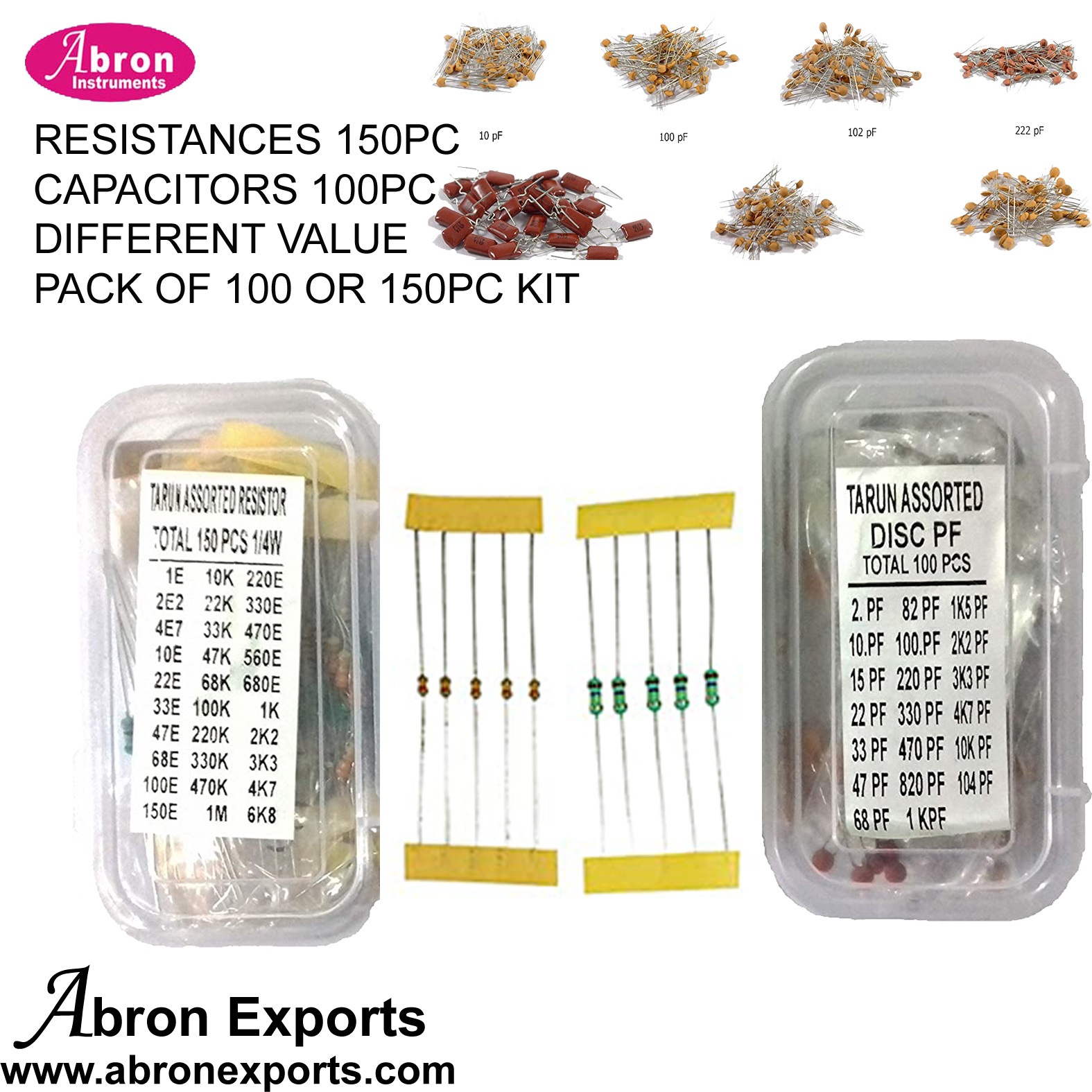 Resistance Coil Carbon Resistance Half Watt 1,2.2 ,4.7,11,20,47 ,100 , 220, 330 Ohms Resistance Loose Assorted Pack Of 10 Any One AP-880DL AE-1224CR